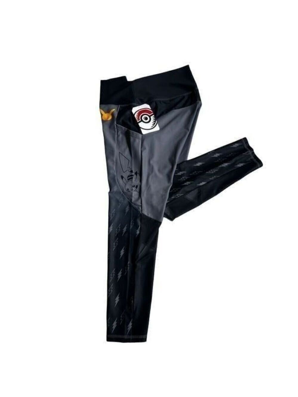 Pikachu Gray 7/8 Length Leggings - Adult size 3XL